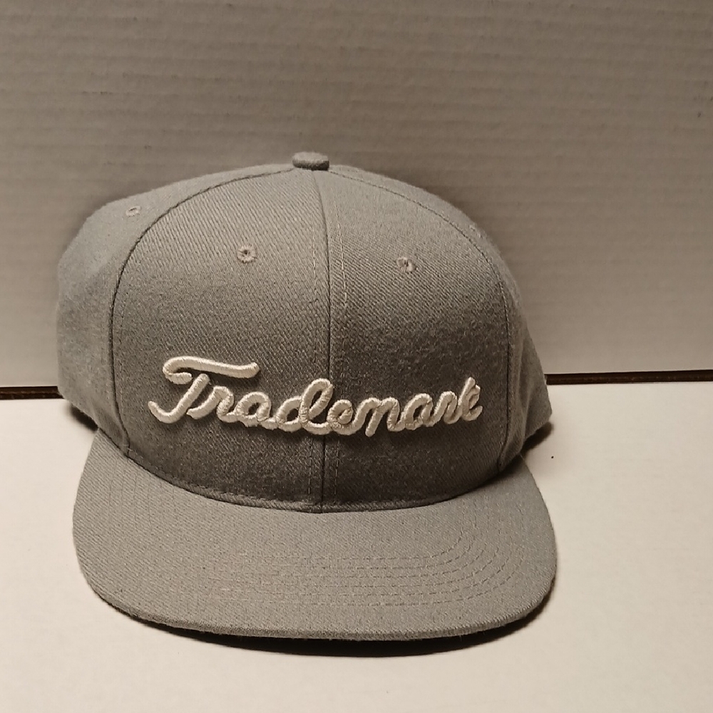 Trademark Gray Baseball Cap Made In USA  NWOT